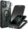 seacosmo Sichtschutz für iPhone 11 Pro Max Hülle [Kompatibel mit Magnetisch], Anti-Spy Handyhülle 360 Grad Schutzhülle, Stoßfestes Case mit Privacy Panzerglas und Kamera Schutzfolie [9H HD]