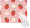 Ksriylm Square Funny Cute Mouse Pad,Office Home Personalized Mouse Mat Design,Waterproof Mousepad, Non-Slip Rubber Base Computer Mouse Pads for Wireless Mouse,Pink Strawberry