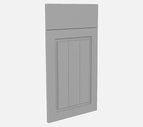 M2 Traders Country Shaker Kitchen Cabinet Door and Drawer Front W397mm - Grey