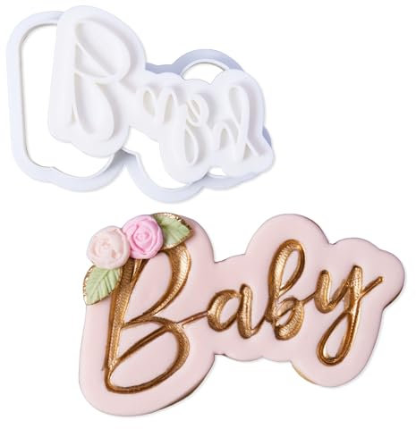 Mostop Baby-Ausstechformen-Set, Babyparty-Plätzchen-Stempel, DIY, Babyform, Kekse, Fondant, Kuchendekoration, Werkzeug, Babyparty-Dekorationen