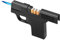 Lighter, Windproof Flame, Outdoor, Camping, barbecue03 (Black)