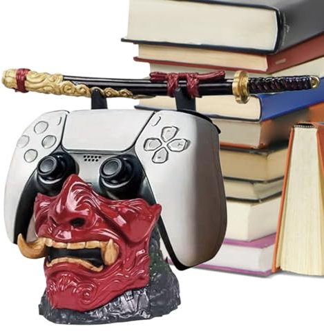Portacontroller per Gaming, Supporto per Cuffie e Dock Portacontroller, Accessorio Da Scrivania Per Gamers Per Scaffali Camera Dei Bambini Soggiorno E Camera Da Letto