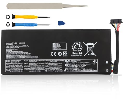 K KYUER L23B2PK0 L23M2PK0 Laptop Akku für Le-novo Legion Go 8APU1 AMD Ryzen Z1 Extreme Ultimate Handheld Gaming PC Game Console Device 8.8-inch Type Model 83E1 83E1000MUK L23C2PK0 L23D2PK0 L23L2PK0