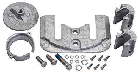 Quicksilver 888758Q02 Aluminum Anode Kit for MerCruiser Bravo One Sterndrives, 1988 & Newer