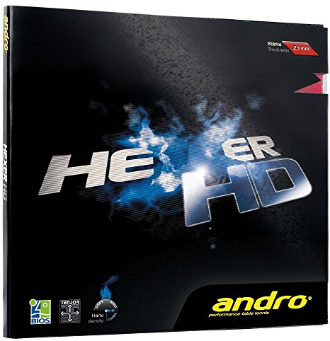 ANDRO Belag Hexer HD, rot, 2,1 mm