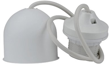 Unitec Lampenpendel mit Fassung E27, weiß