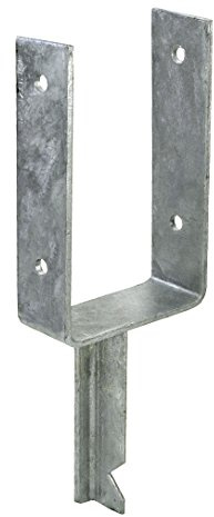Connex Pfostenträger T-Form 91 x 50 x 200 x 200 x 5 mm, feuerverzinkt, HV4250