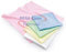 Mikrofasertuch Stretch Light 40x40cm rosa Mega Clean