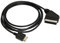 OSTENT Réel RGB Scart Câble Cordon TV AV Lead pour Sony PS1 PS2 PS3 Slim PAL Console