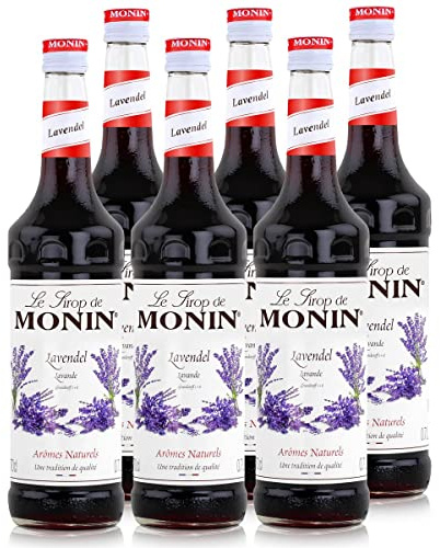 Monin Sirup Lavendel, 0,7L 6er Pack