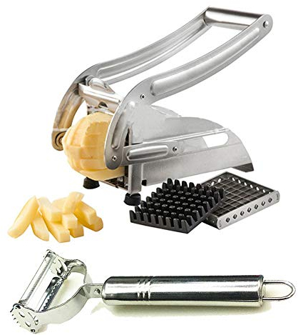 Potato Chipper/Chip Cutter Machine and Good Grips Peeler