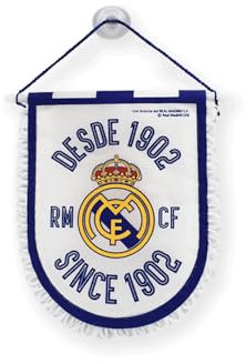 Real Madrid REALMADRID BANDERÍN TRIÁNGULO Blanco