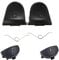 Romote Qualitäts-Controller Ersatzteile L1 L2 R1 R2-Taste und 2 Federn für Zubehör Playstation4 PS4 Controller (6er-Pack)