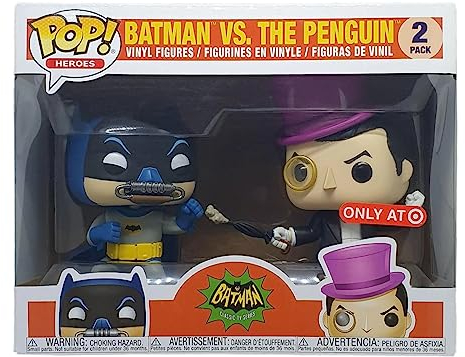Funko Pop! Heroes - Batman Classic TV Series - Batman VS. The Penguin [2 Pack] - Target Exclusive!