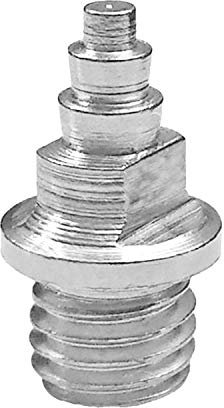 Kilter Replacement Spikes For Running & Track Shoes - Style: Xmas Tree - 6 mm (12 Pack)