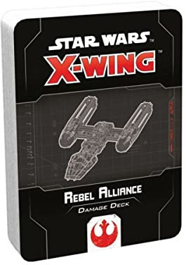 Fantasy Flight Games - Star Wars X-Wing Second Edition: Rebel Alliance Damage Deck - Miniature Game
