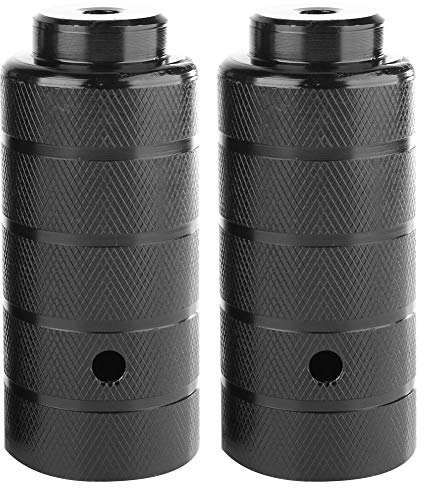 DEWIN Fahrrad Pegs, BMX Pegs Bicycle Bike Peg Edelstahl Anti Rutsch für Mountainbike Radfahren Stunt Pegs BMX Achszapfen 1 Paar
