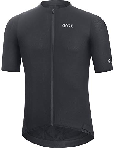 GORE WEAR Herren Fahrrad-Kurzarmtrikot Chase, XL, Schwarz
