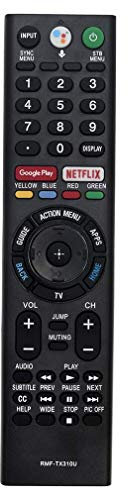 VINABTY RMF-TX310U Telecomando sostituito per Sony Bravia Smart LED TV XBR-75X900F XBR55AG8 XBR-55X850F KD-43XG8096 XBR65AG8 XBR-65X850F