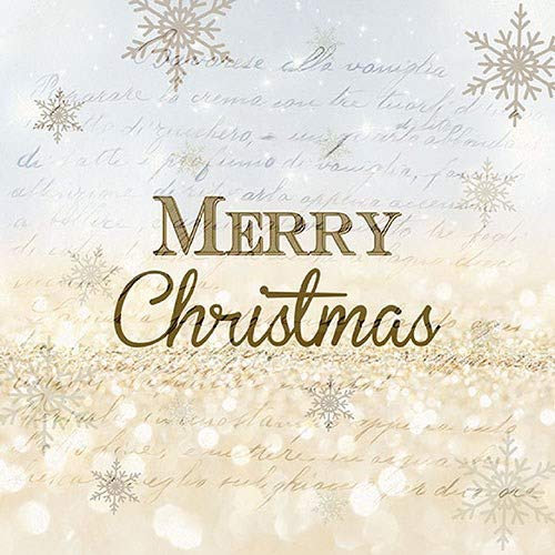 Ambiente Servietten Merry Christmas 33 cm Jumbo Party 50 Stück