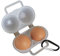 XNSHUN Eierträger Für 2 Eier, Tragbare Eierbehälter Eierträger, Kunststoff Eier Box Eieraufbewahrung Eier Transportbox, Ei Aufbewahrungs Box Mit Schnalle Ideal Für Küche Outdoor Camping Picknick