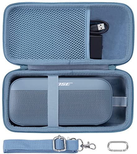 co2CREA Duro Viajar Caja Estuche Funda para Altavoz Bluetooth Bose SoundLink Flex (2nd Gen) / Flex portátil(Funda Solo,Case Only)