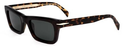 David Beckham Db 7091/s 086/QT HAVANA Sunglasses Men's Acetate, Standard, 51
