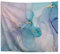 A.Monamour Tapisserie Murale Texture De Marbre De Peinture À L'Encre D'Art Abstrait De Luxe Avec Des Tourbillons Dorés Tissu Toile Tenture Murale Décoration Murale pour Salon Chambre Dortoir 180x200cm