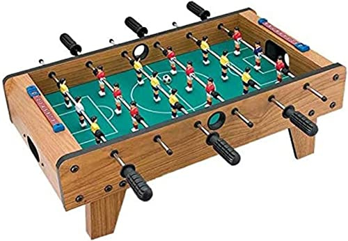 ONOTEC 68,6 cm großer Kickertisch, einfach zu montierender Holz-Fußball-Spieltisch mit Fußbällen, Indoor-Tisch-Set für Arkaden, Spielzimmer, Bars, Partys, Familienabende