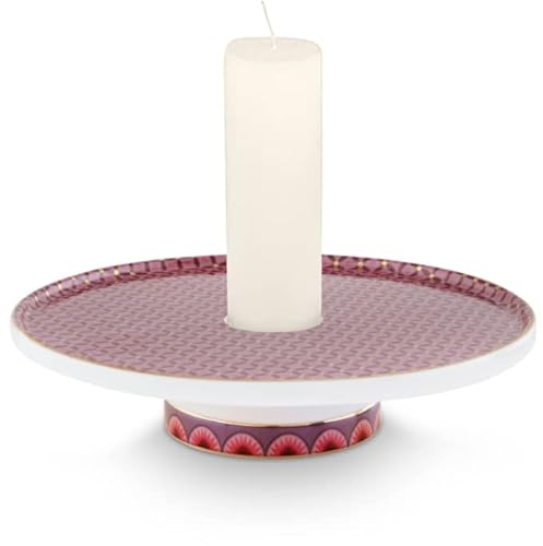 Pip Studio Kerzenhalter Cross Stitch | Pink - 14