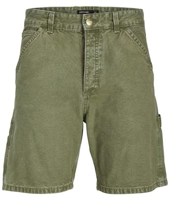 JACK & JONES Herren Jjitony Jjcarpenter Shorts Wi 050 Sn Shorts 12252814,Deep Lichen Green,M
