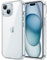 JETech Case for iPhone 15 Plus 6.7-Inch, Non-Yellowing Shockproof Phone Bumper Cover, Anti-Scratch Clear Back (Clear)