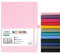 A4-Notizbuch – Notizbuch A4 mit Premium-Papier, Kunstleder, klassisches Schreiben, A4-Notizbuch, 21,2 x 29,1 cm, Hardcover – Pink