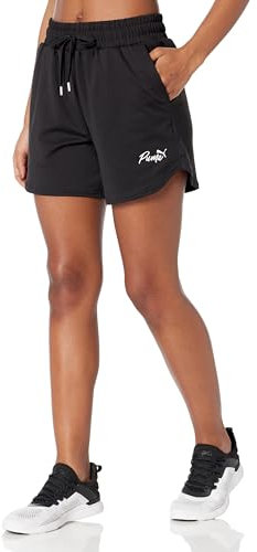 PUMA Live in 12,7 cm Shorts für Damen, Puma, Schwarz, X-Groß