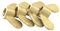 Wing Nuts 2/5PCS Brass Copper Butterfly Wing Nuts M3 M4 M5 M6 M8 M10 M12 Material Hand Hand Tight Cap (Size : M5-5 PCS)