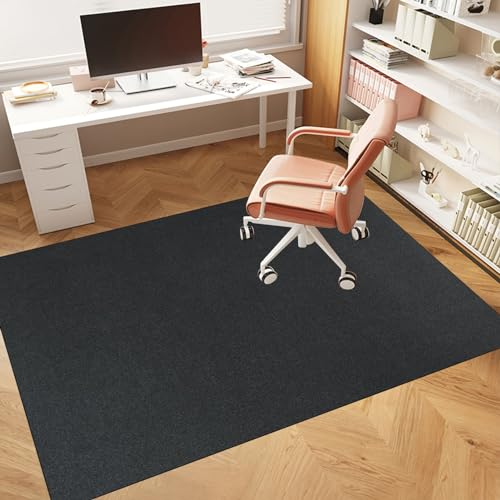 WANAM rutschfest Stuhlunterlage für Gaming | 160 x 200 cm Hochleistungs Bürostuhl Unterlage Teppich Bodenschutzmatte | Großer Rutschfester Stuhlmatte für Parkett Laminat Teppiche & Büro