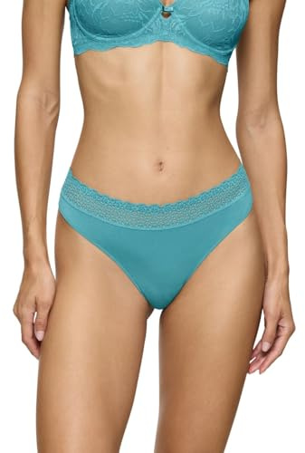 Triumph Feel of Modal String, Briefs Damen, Türkis (Quiet Turquoise), L