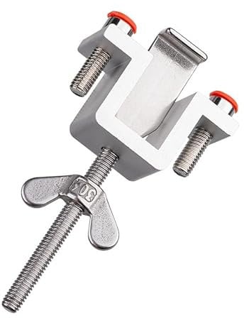 1 Pcs Hotel Door Lock, Stainless Steel Safety Door Locker Without Drilling, Portable Door Lock for Travel with Dual Nut, Adjustable Privacy Door Stopper Security Device for Room Door Lock Inside