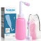 Postpartum Perineal Wash Bottle Portable Bidet, Women Peri Recovery Postpartum Care After Birth Postpartum Clean, Maternity Essentials for Travling,Kids,Puerpera,Eldery,Outdoor (Pink, 500ml)