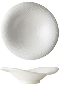ADERFETBI Reusable Plates Straw Hat Plates, Dishes, Cold Platter, Special-Shaped Salad Bowls, Western-Style Dinner, Commercial Hotel Tableware