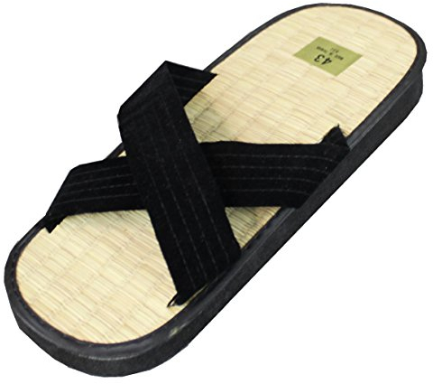 original traditionelle Zoris - Reisstroh Schuhe/Slipper, Gr. 45