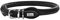 HUNTER Round & Soft Hundehalsband, Leder, Nappa, rundgenäht, weich, 50 (M), schwarz