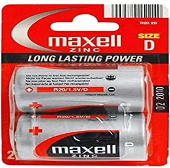 Maxell Super Ace – (Batterien Zink, R20P)