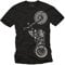 MAKAYA Motorbike Accessories for Men - Motorcycle T-Shirt Black Size XXL
