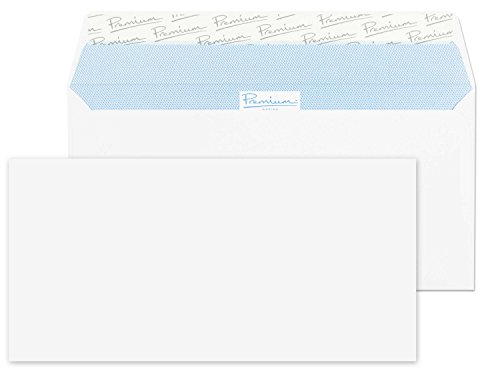 Blake Premium Office | sobres DL (11 x 22cm) | 500 unidades | 120gr | certificado FSC | tira autoadhesiva | sobres oficina y comerciales | blancos | papel | modelo 32215