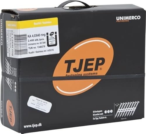 tjep ka40/40 Clous d'ancrage inoxydable A4