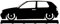 Bentatec Schlüsselbrett Golf 3 Optik in schwarz