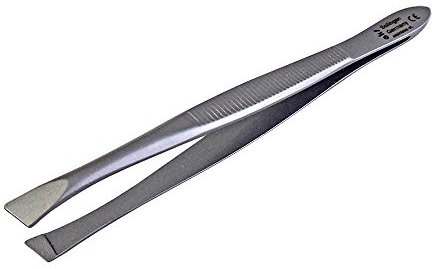 EKS - cili Pince à épiler Large/Oblique 9 cm