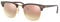 Ray-Ban Herren Rb 3016 Sonnenbrille, Mehrfarbig (Gestell: rot (Havana),Gläser: kupferverlauf 990/7O), Small (Herstellergröße: 49)