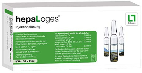 Hepa Loges Injektionslösung Ampullen 50X2 ml